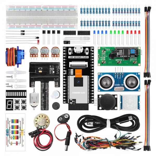 ESP32 Camera Starter Kit for Arduino Programming DIY Electronic Automation Project Set ESP32 Wrover Professional Complet