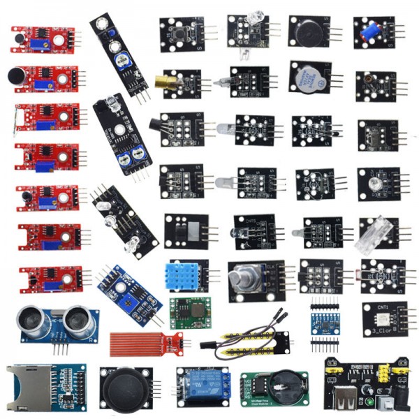 TJ0186 45 in 1 Sensors Modules Starter Kit for Arduino