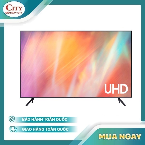 Smart Tivi Samsung 4K 55 inch UA55AU7700