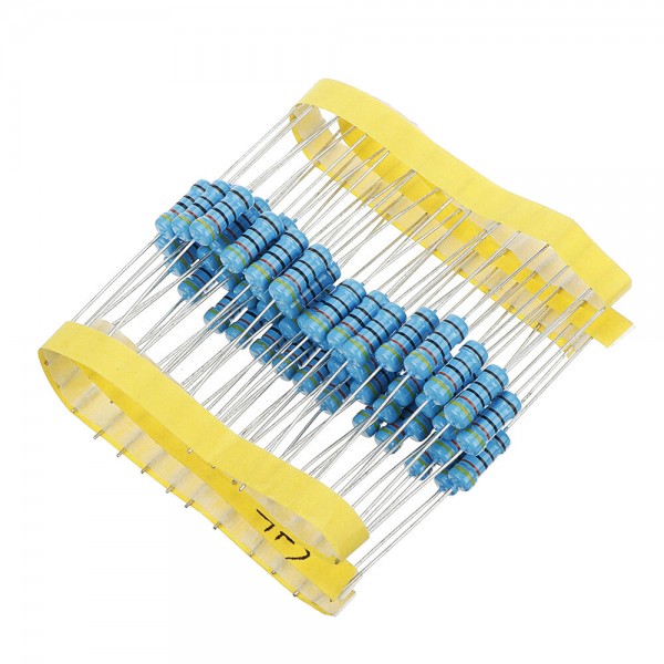 50pcs 1W 4.3KR Metal Film Resistor 1% 4.3K ohm Resistance