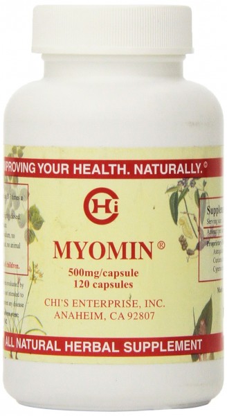 Chi's Enterprise 120 Piece Myomin Promotes Healthy Hormone Levels 500mg Capsules