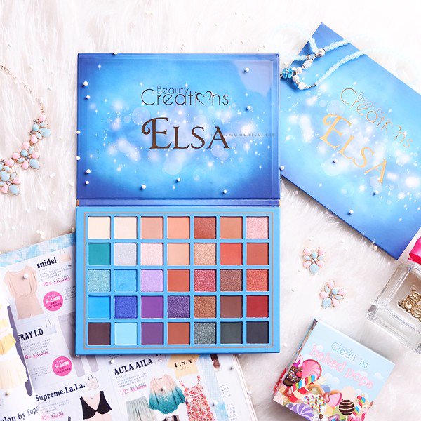 Bảng Phấn Mắt Beauty Creations – Elsa 35 Eyeshadow Palette