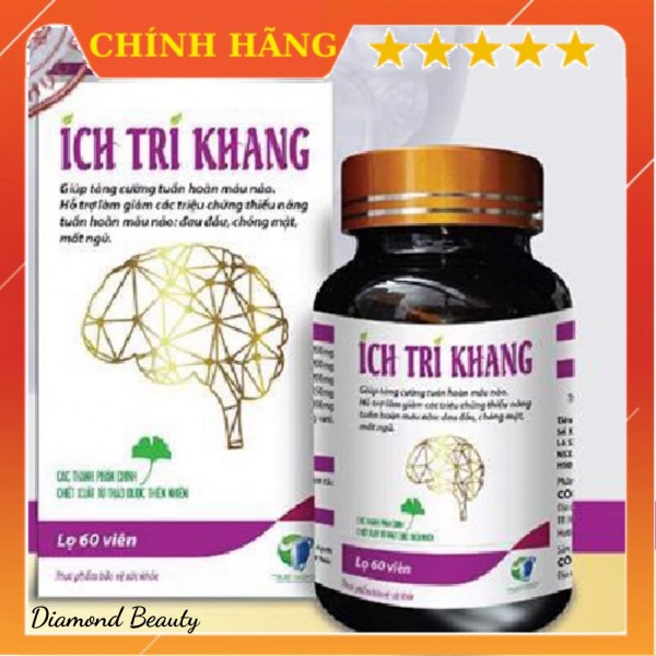 Ích Trí Khang- Viên uống hỗ trợ tăng tuần hoàn máu não