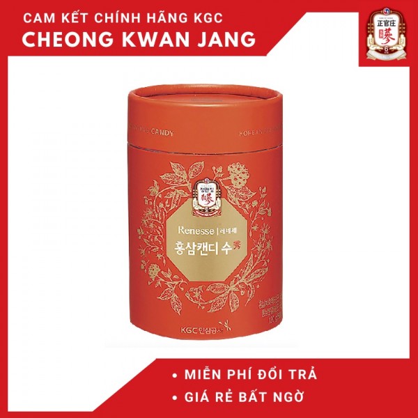 Kẹo hồng sâm KGC gói 120g -Tốt cho sức khoẻ giúp tinh thần sảng khoái - 8809332397541