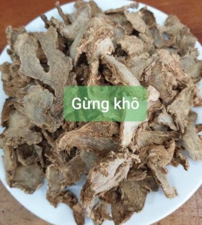 Gừng khô (Can khương) gói 1kg - EG282